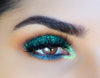 AshcosmeticsGlitter Eyeshadow Reflects Green